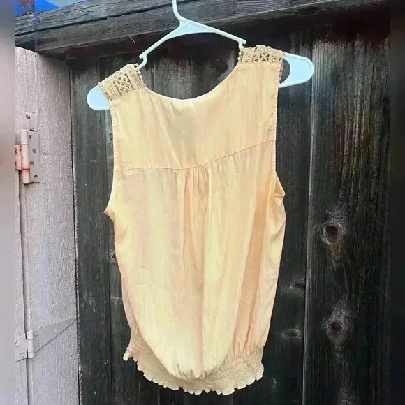 RAMY BROOK Reese Blouse In Apricot Nectar New With Tag - Picture 5 of 6